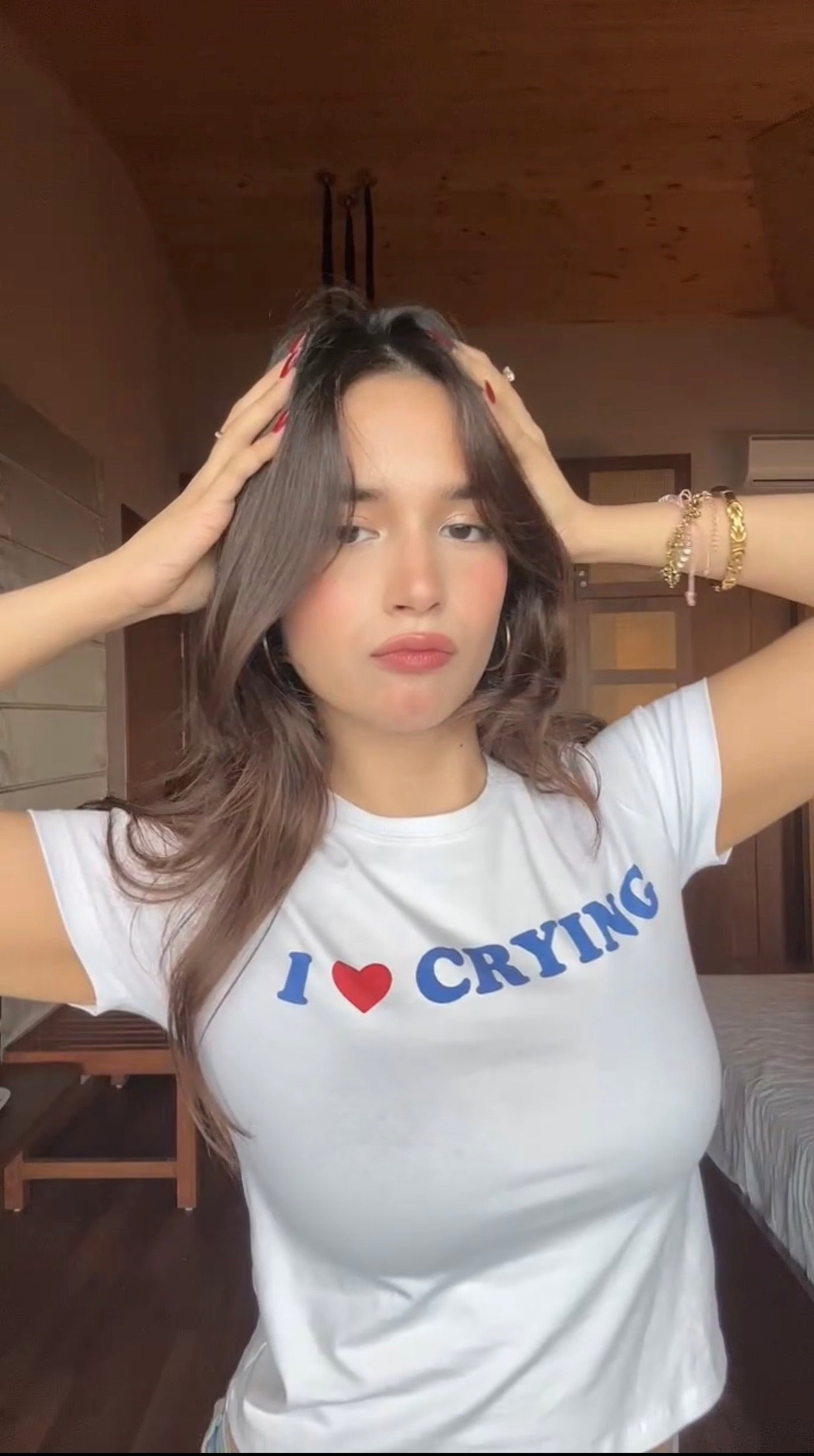 I <3 Crying - Baby Tee