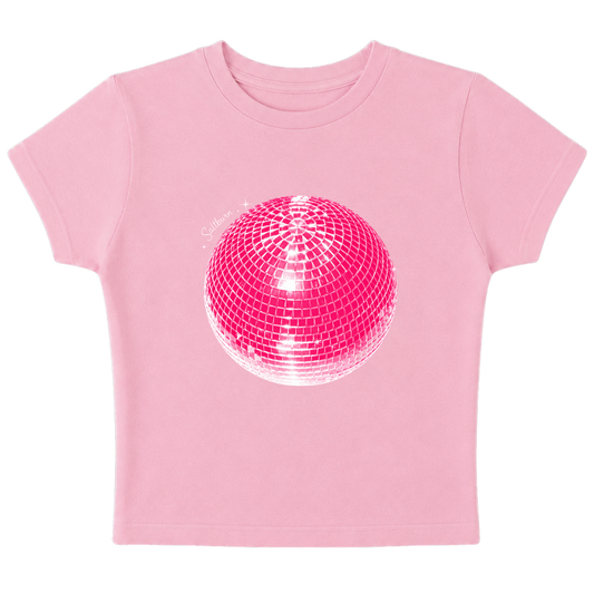 Disco Ball - Baby Tee