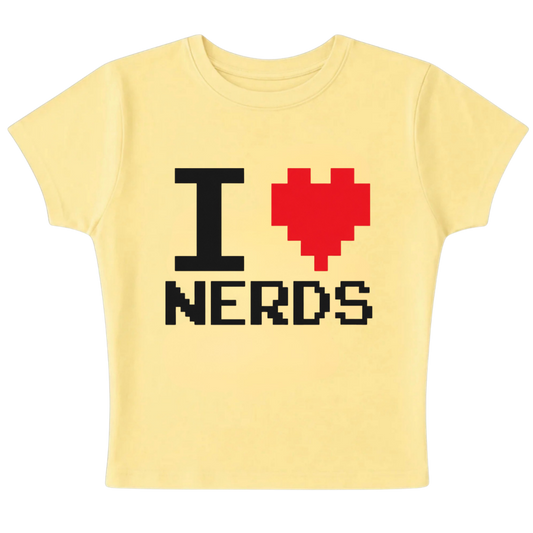 I <3 Nerds - Baby Tee