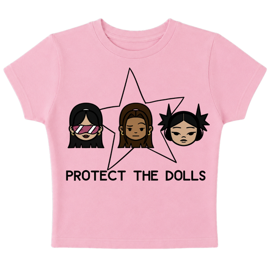 Protect the Dolls - Baby Tee