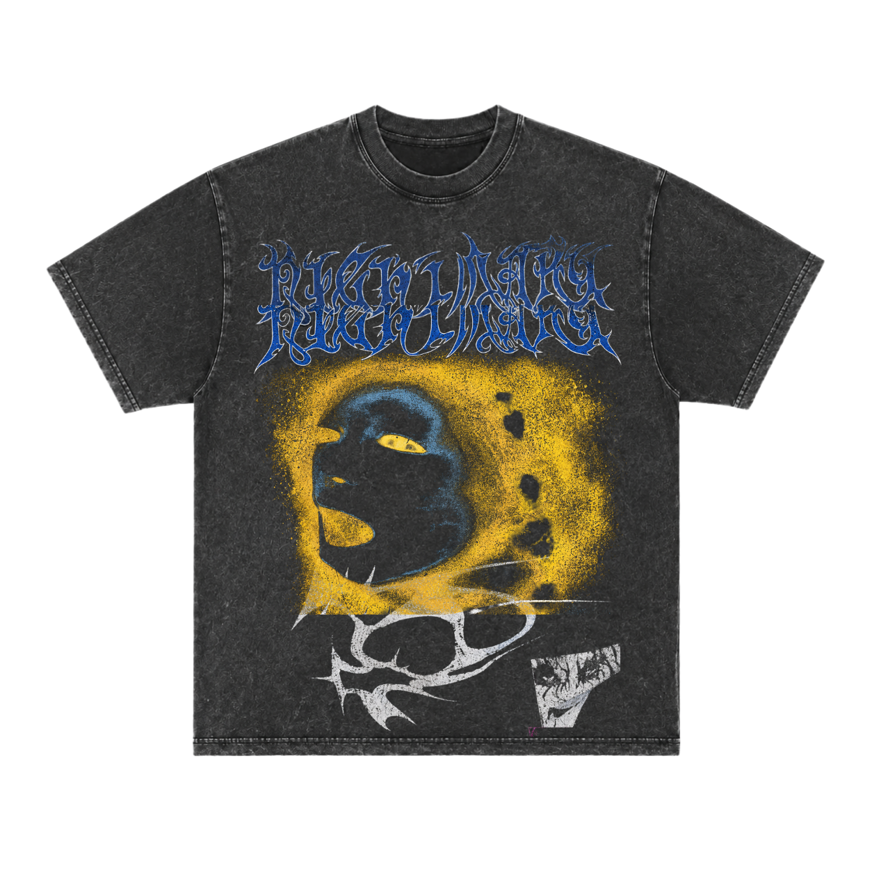 Punk 2 - Acid Washed Oversized tee