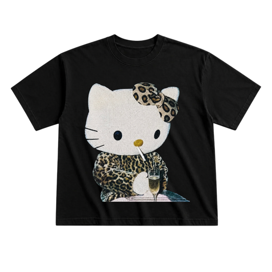 Emo kitty - Oversized tee