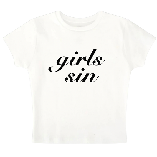 Girls Sin - Baby Tee