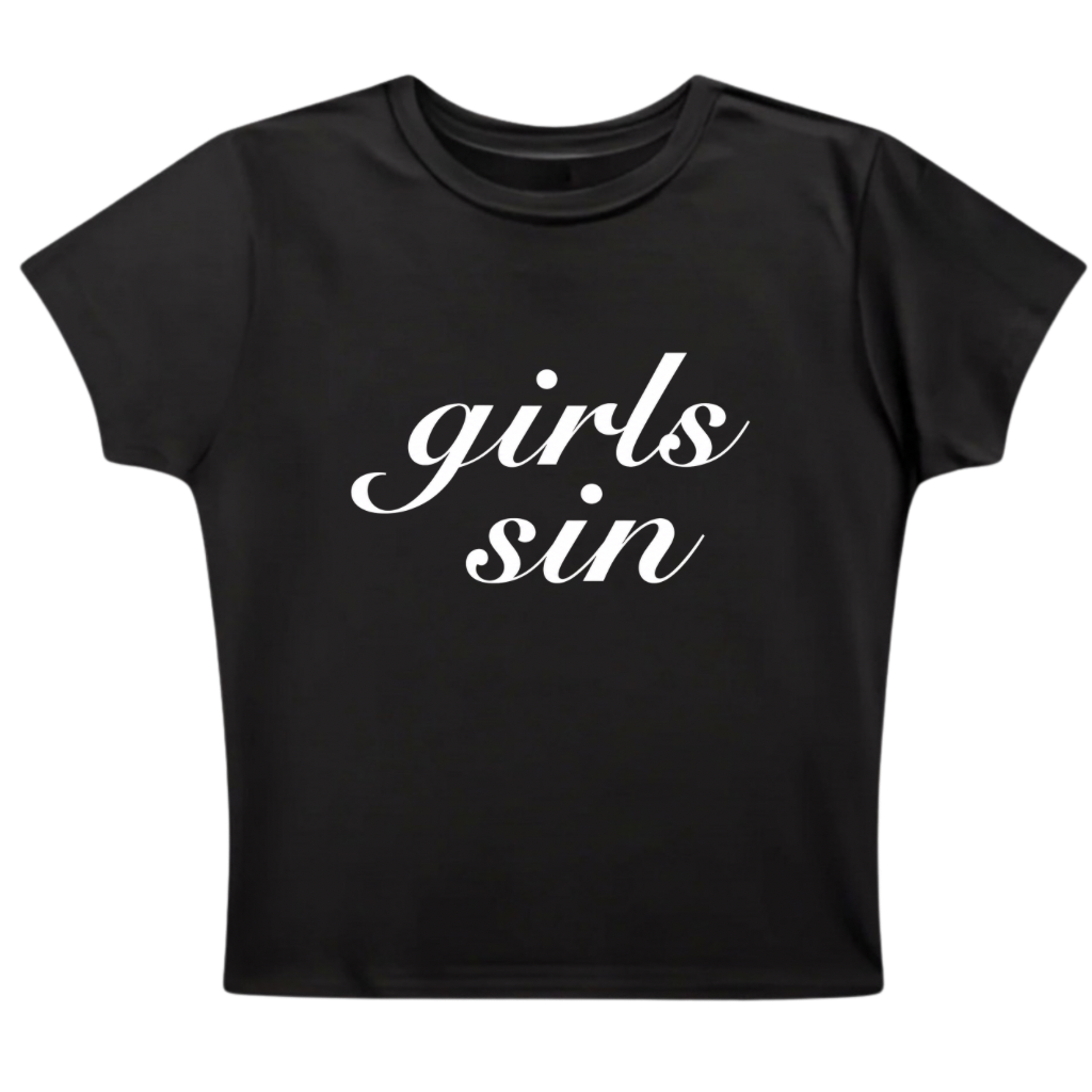Girls Sin - Baby Tee